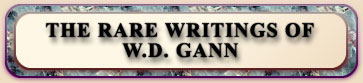 The Rare Writings of W.D. Gann